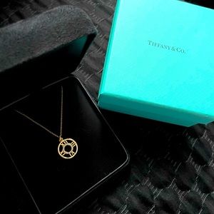 Tiffany&Co 18k Rose Gold Atlas Pendant